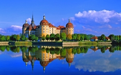 Schloss Moritzburg im Sommer, Deutschland