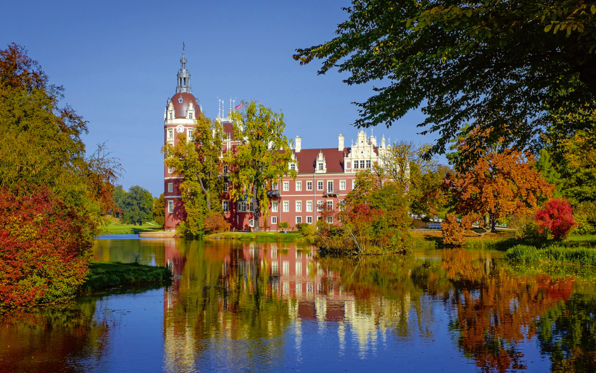 Fürst Pücklers Schloss in Bad Muskau 