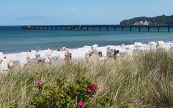 Seebrücke auf der Insel Rügen