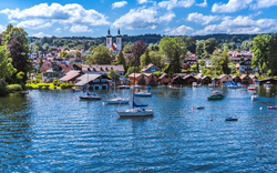 Tutzing am Starnberger See in Deutschland