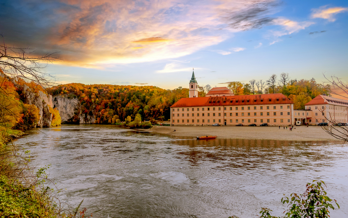 Kloster Weltenburg im Herbst
