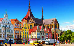 Marienkirche in der Rostocker Altstadt