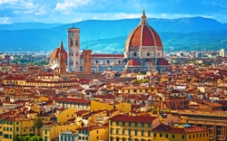 Stadtansicht in Florenz