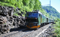 Flambahn in Norwegen