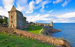 Die Ruinen der St. Andrews Castle