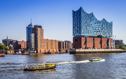 Elbphilharmonie am Hamburger Hafen, Deutschland