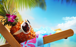 Sommerferien am Strand