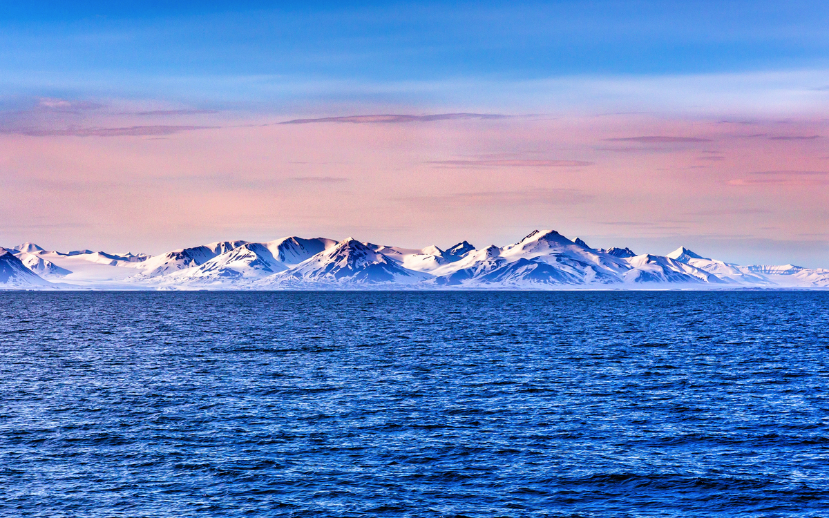 Gletscherberge von Spitzbergen