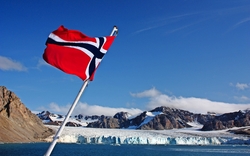 Monacobreen in Spitzbergen
