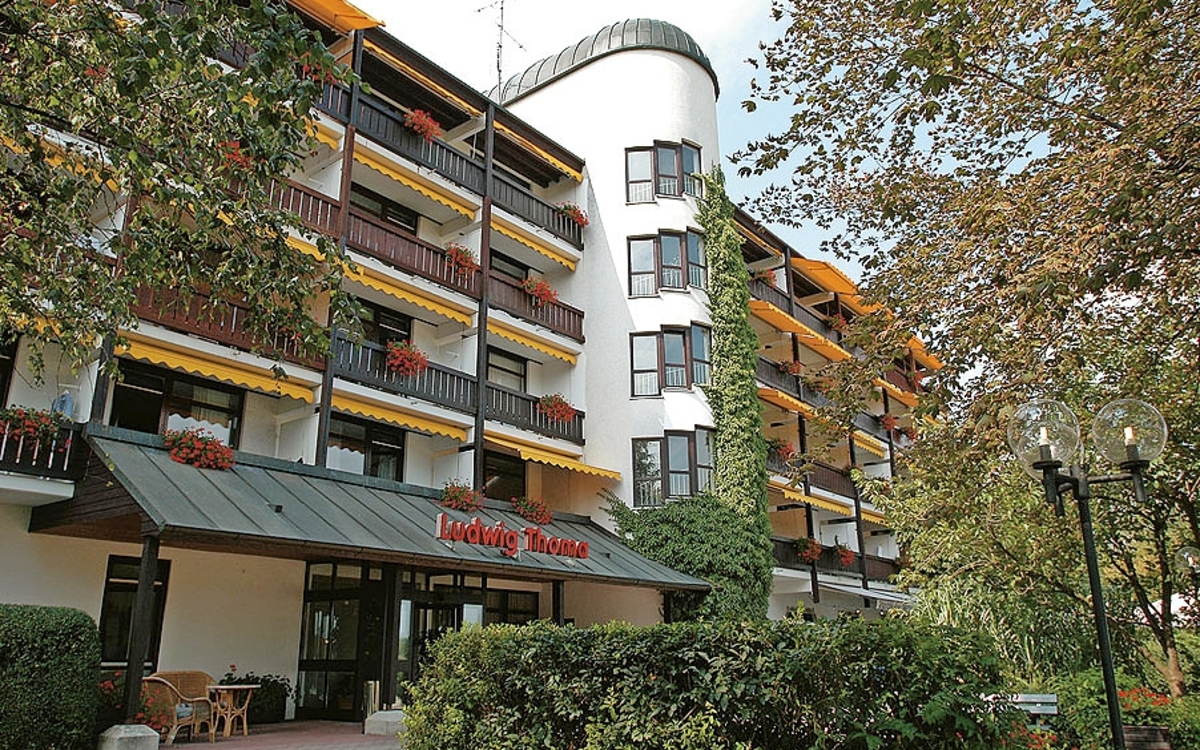Thermalhotel Ludwig Thoma Außenansicht