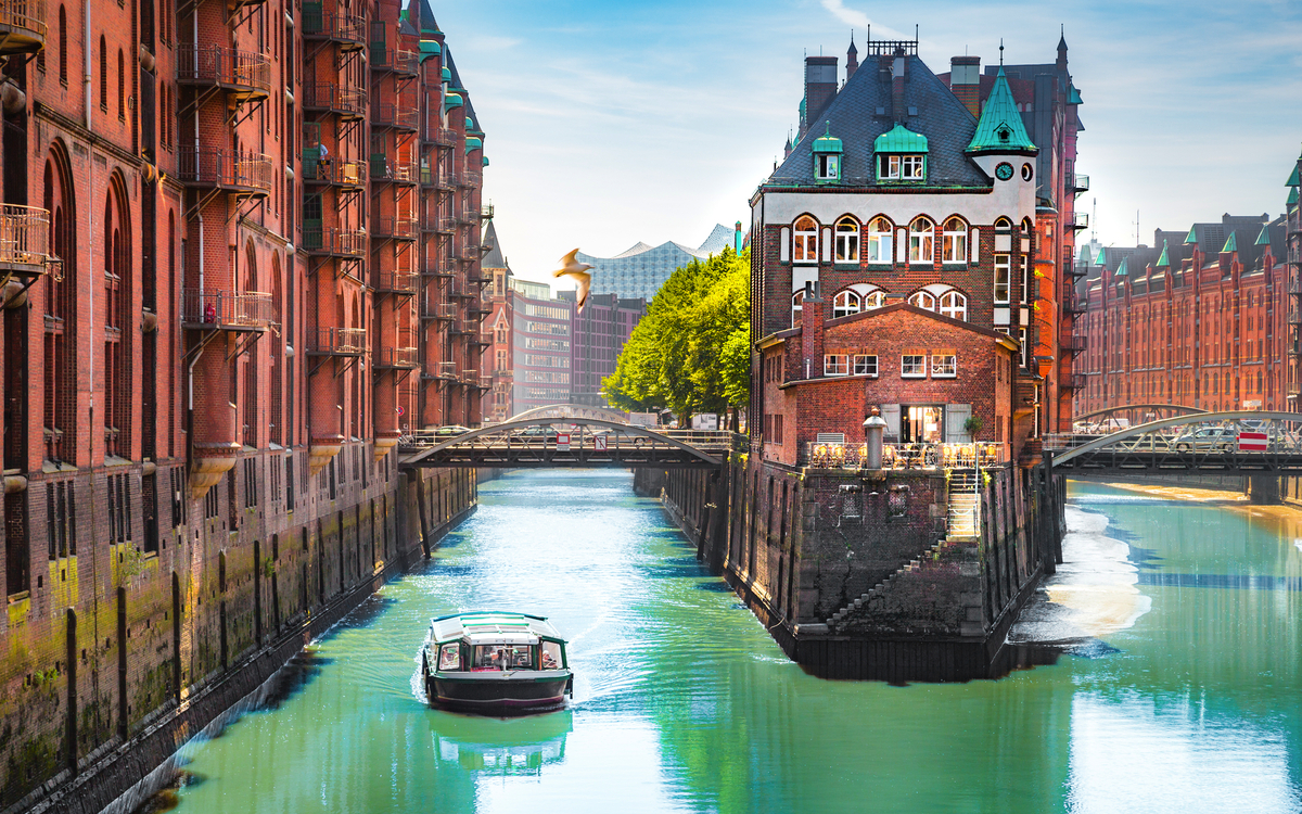 Hamburg Speicherstadt, Deutschland