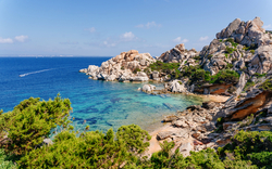 Insel Sardinien im Mittelmeer