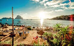 Cala d’Hort an der Westküste Ibizas