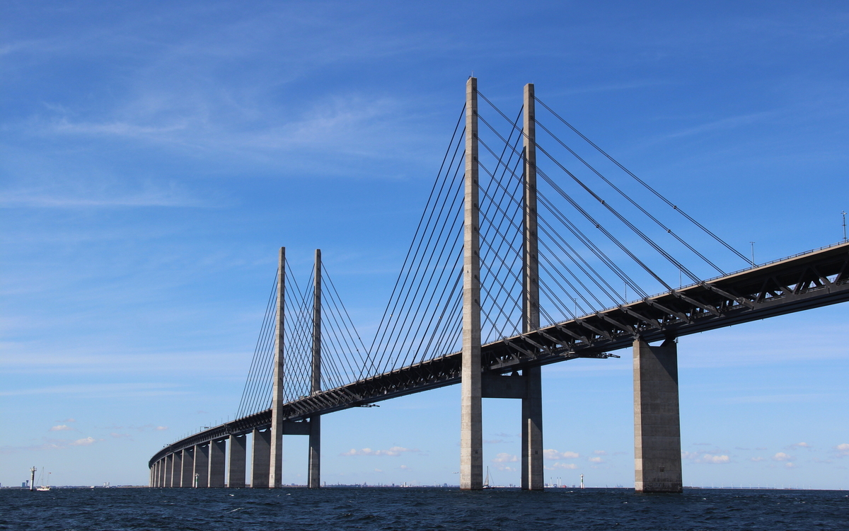 Öresund Brücke - Verbindung zwischen Dänemark und Schweden