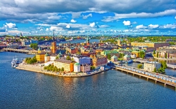 Stadtansicht Stockholm