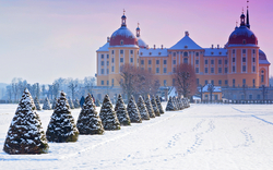 Schloss Moritzburg bei Dresden, Deutschland