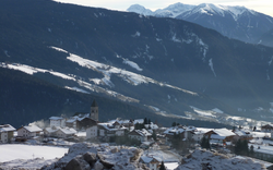 verschneites Südtirol