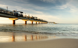 Pier in Miedzyzdroje