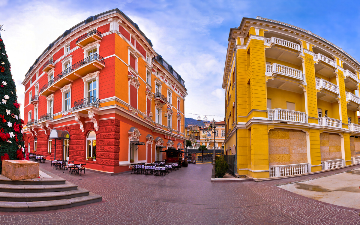 Opatija im Advent