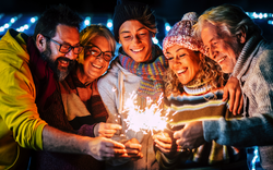 Festlich in den Silvesterabend