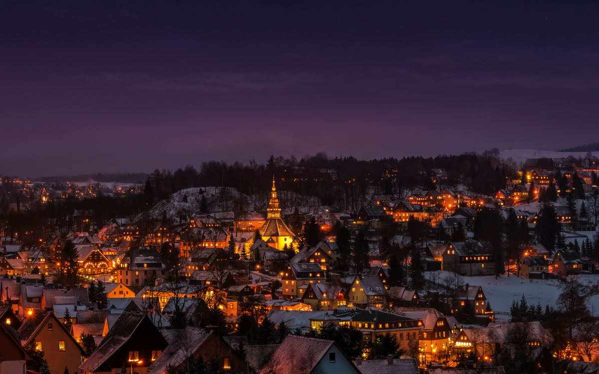 Weihnachten in Seiffen im Erzgebirge