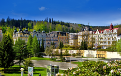 Kurstadt Marienbad: berühmte böhmische Kurstadt im Westen der Tschechischen Republik