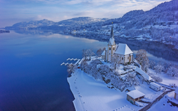 Wörthersee im Winter