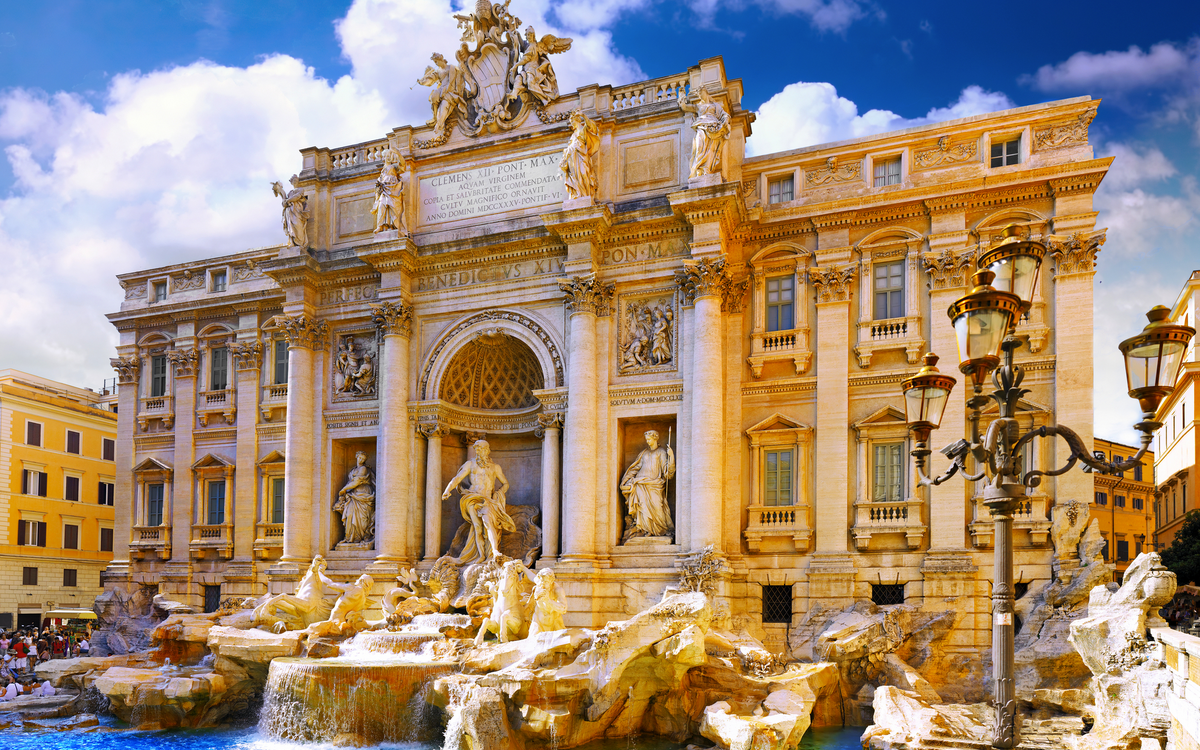 Trevi-Brunnen in Rom