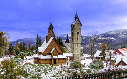 Stabkirche Wang in Karpacz, Polen