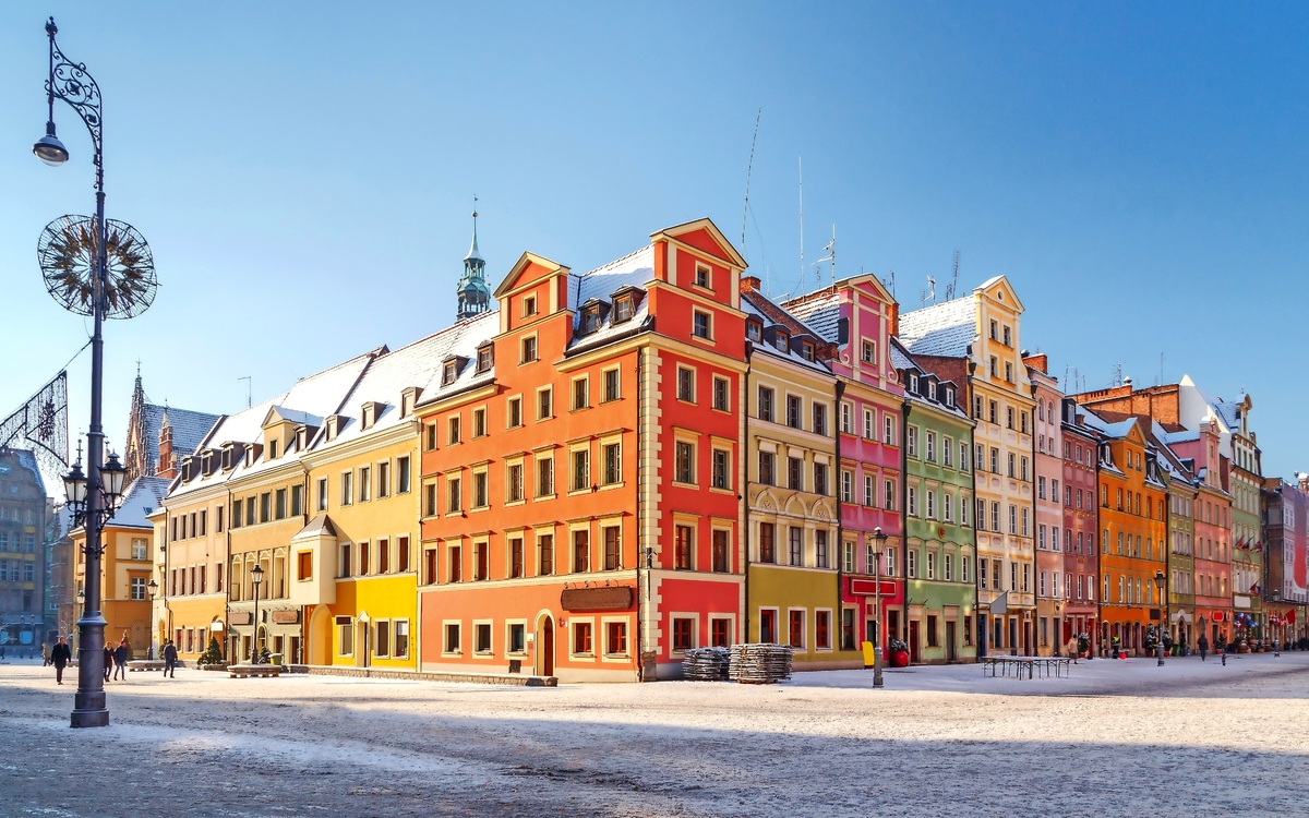 Marktplatz in Breslau