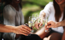 Prosecco im Grünen