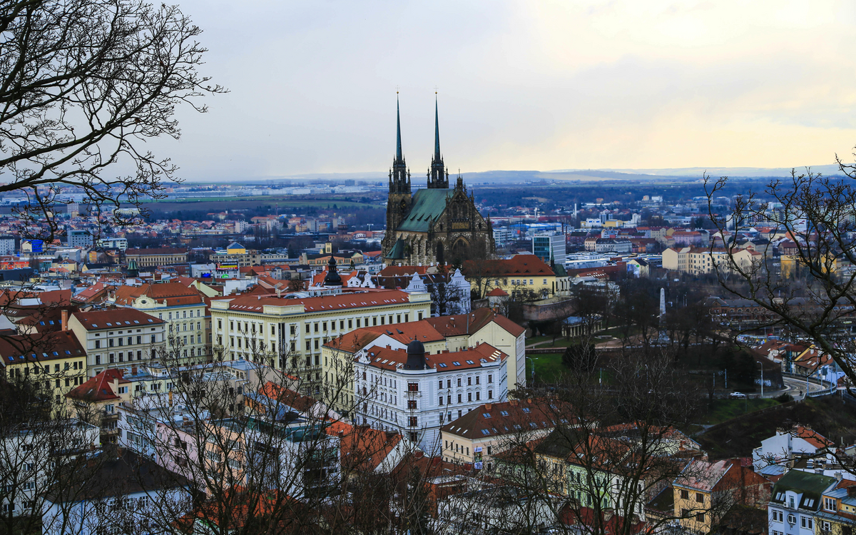 winterliches Brünn