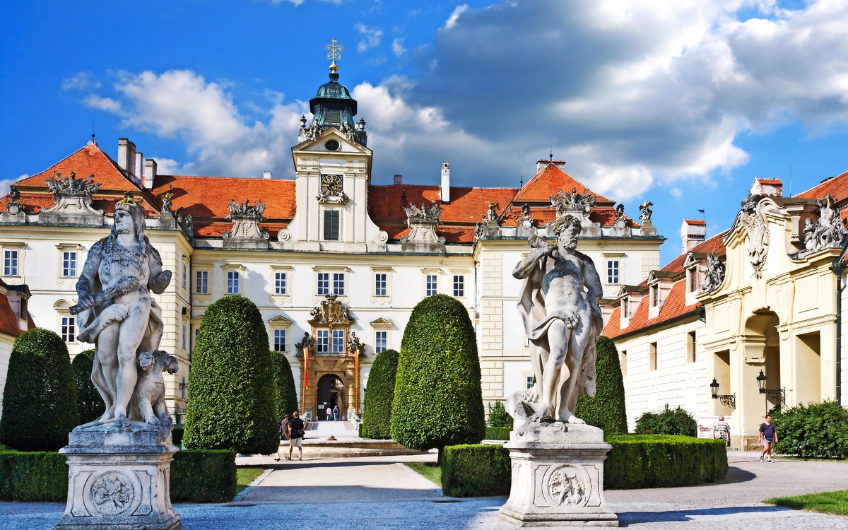 Barockschloss Valtice in der Tschechischen Republik