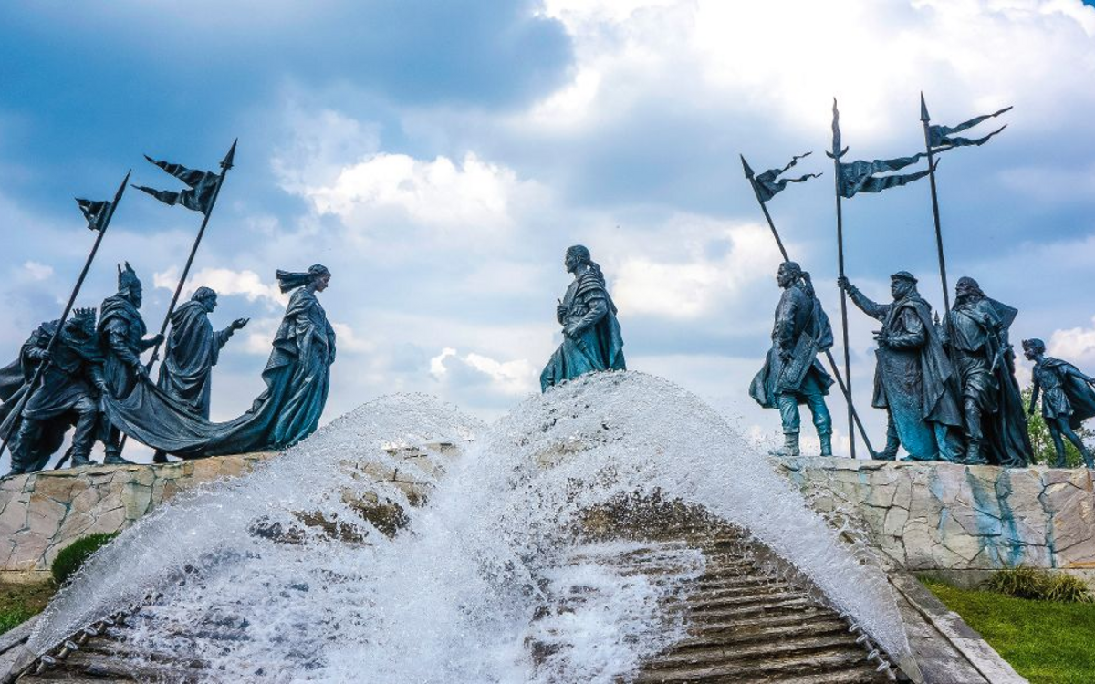 Nibelungenbrunnen in Tulln