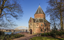 Nikolauskapelle oder Valkhofkapelle im niederländischen Nijmegen, Niederlande