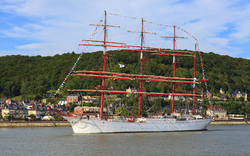 Caudebec-en-Caux an der Seine