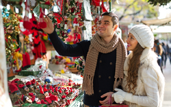katalanischer Weihnachtsmarkt in Barcelona