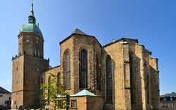 St. Annenkirche in Annaberg-Buchholz im Erzgebirge