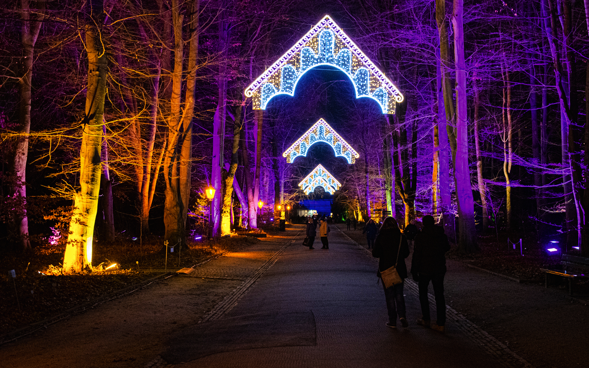 Christmas Garden im Botanischen Garten Berlin