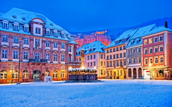 Heidelberg im Winter