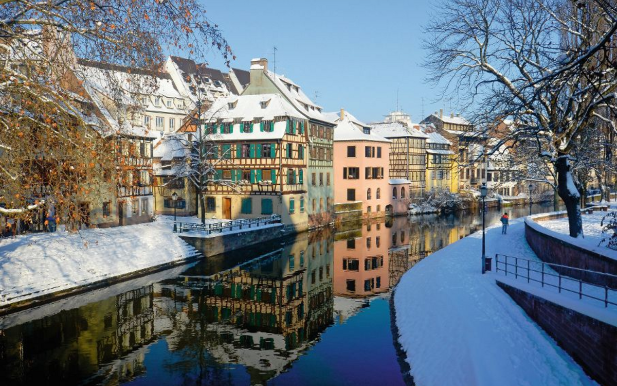 Winter in Straßburg