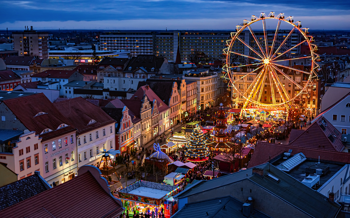 Weihnachtsmarkt in Cottbus