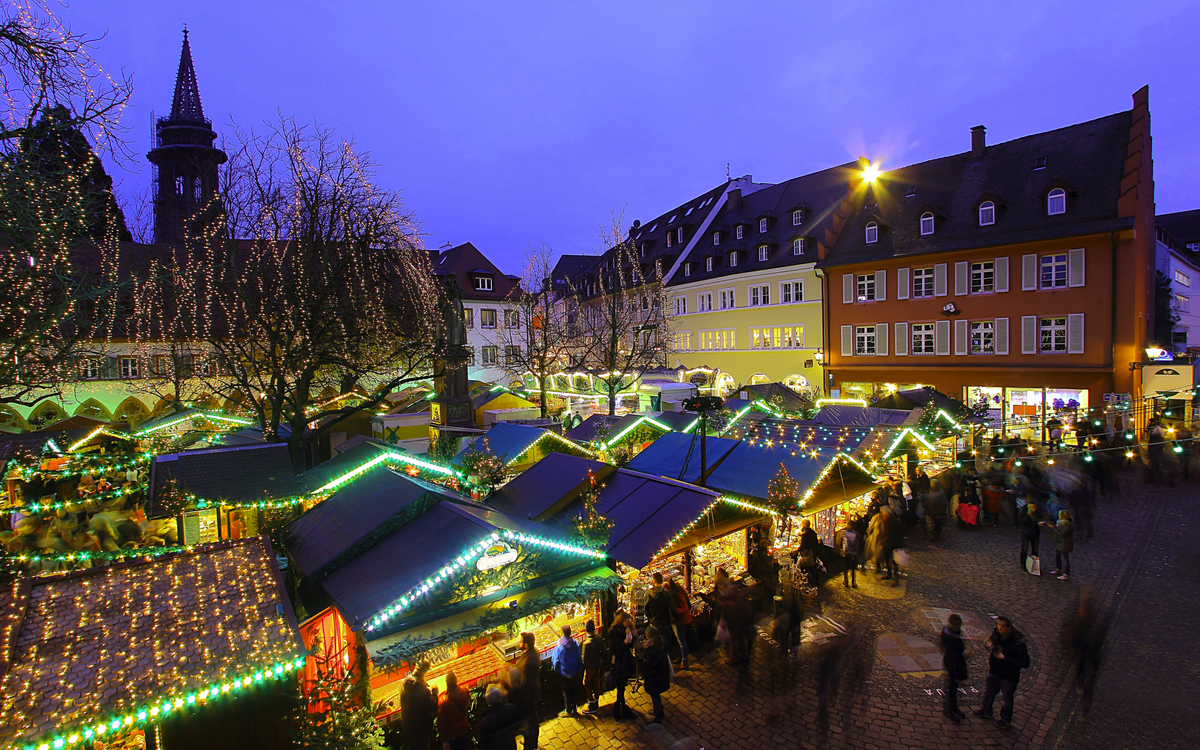 Weihnachtsmarkt in Freiburg