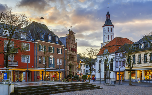 Marktplatz Xanten, Deutschland