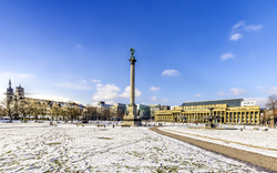 Schlossplatz in Stuttgart