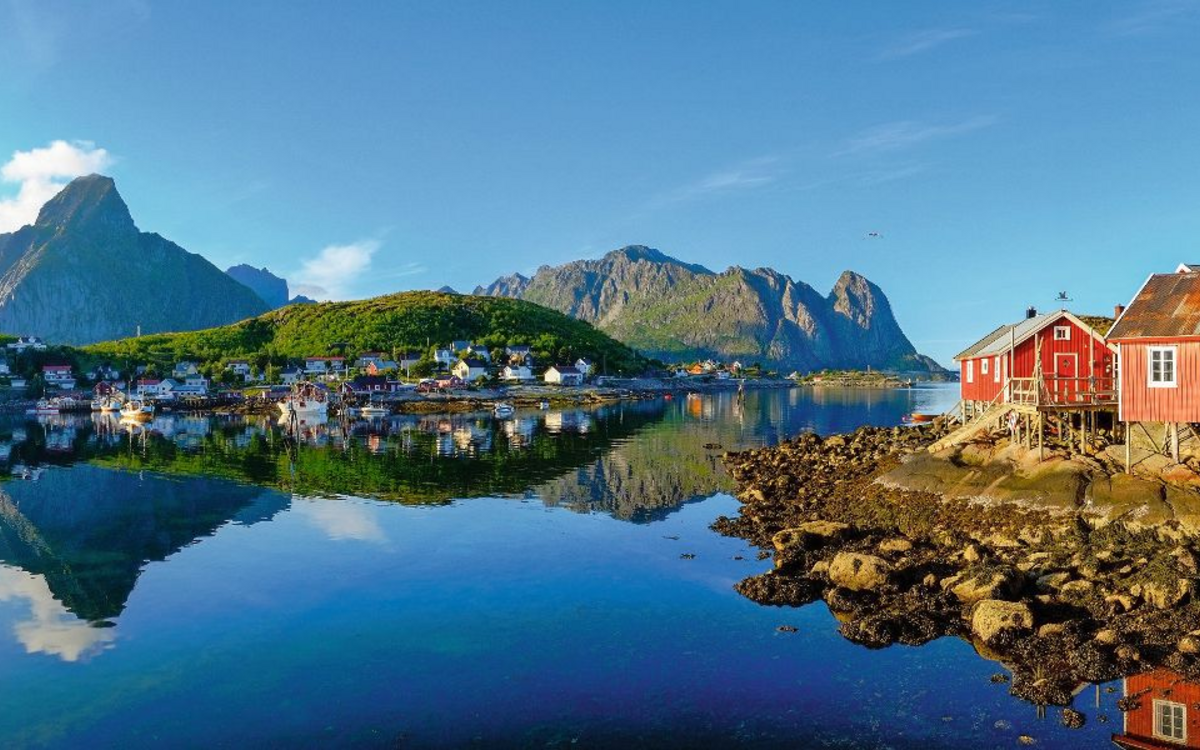 Fjord Panoramablick