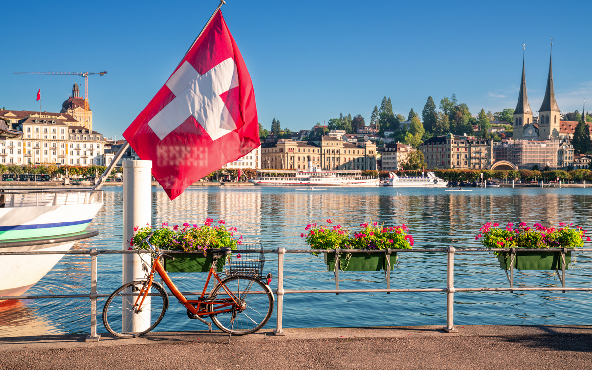 Luzern mit dem Vierwaldstättersee