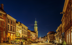 Houtmarkt in Zutphen in den Niederlanden