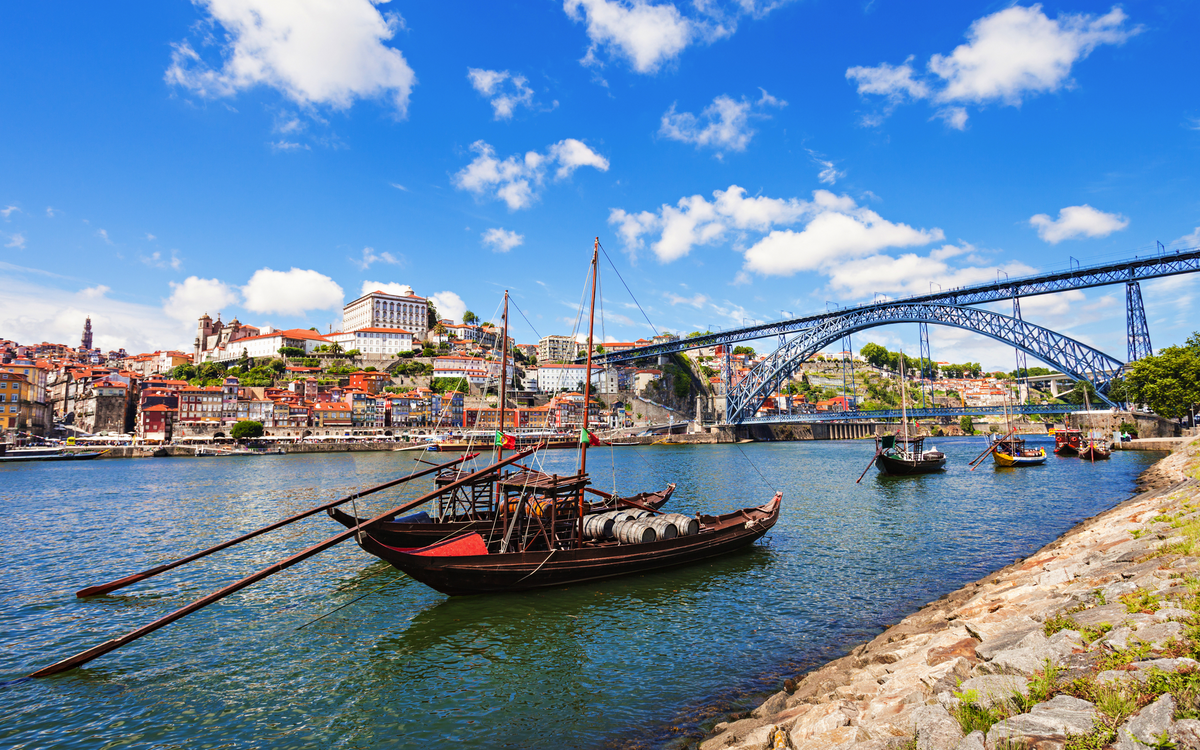 Porto und die Ponte Dom Luís I
