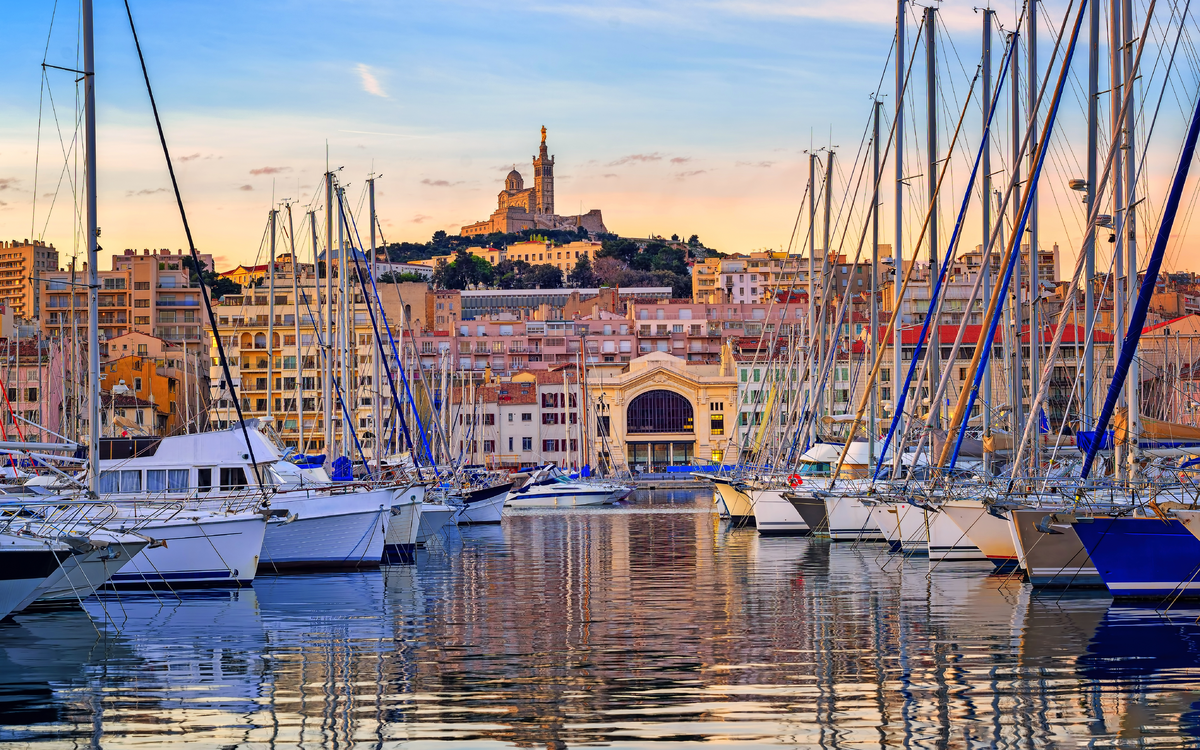 Yachthafen von Marseille